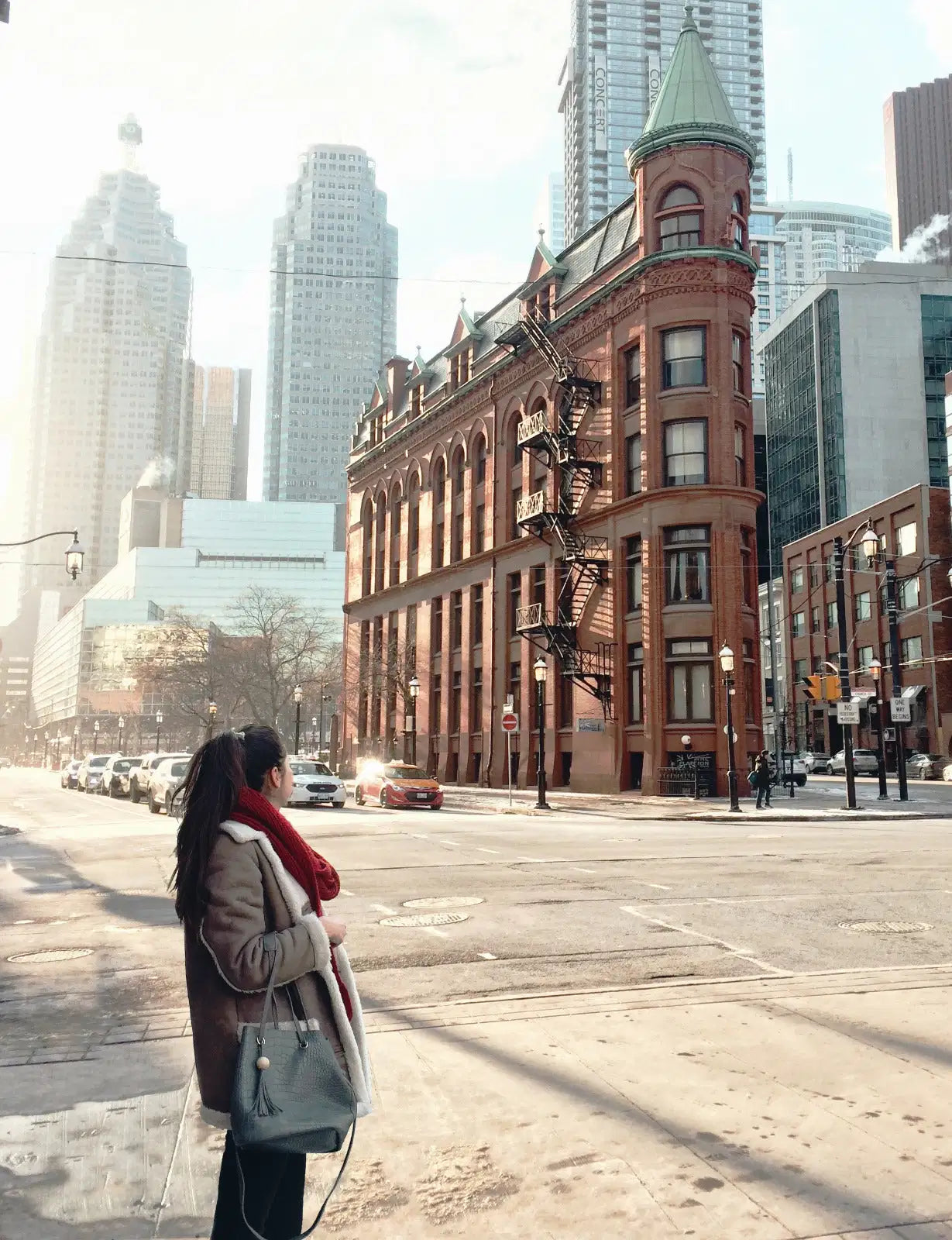 Womens Vegan Leather Shoulder Bag 24Hr Smart